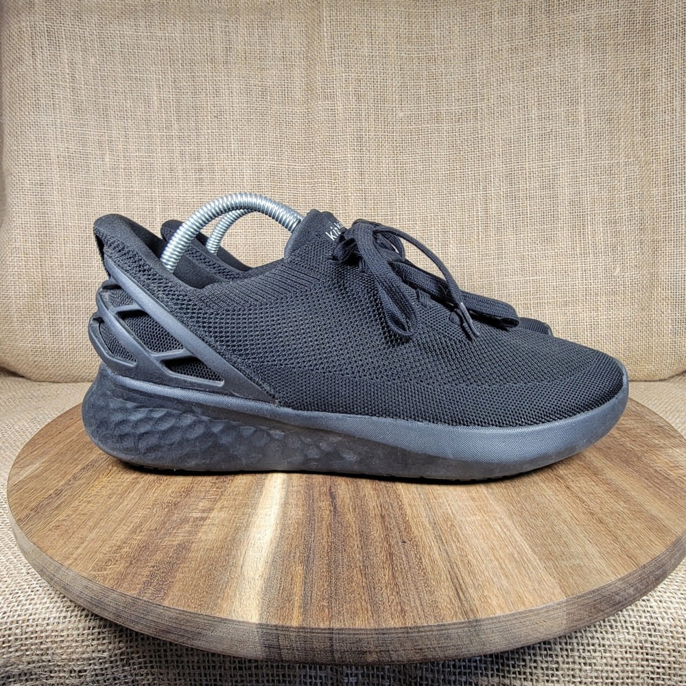 Kizik Athens Hands Free Slip On Shoes Knit Sneakers Comfort Black Women's 10